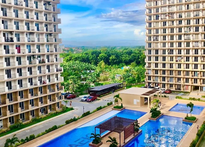 Apartment Cozy Pool And Seaview In Cebu With Balcony Near Mactan Airport