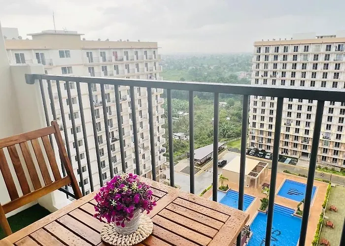 Cozy Pool And Seaview In Cebu With Balcony Near Mactan Airport Apartment Lapu-Lapu City