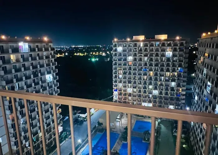 Apartment Cozy Pool And Seaview In Cebu With Balcony Near Mactan Airport